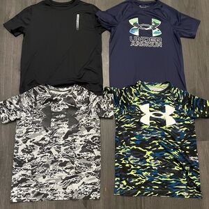Boys under armour lot sz medium